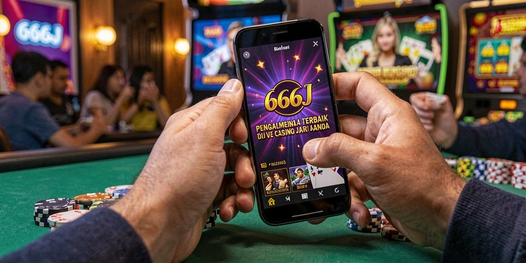 Tampilan menarik gameplay Live Casino di 666J dengan dealer yang profesional.
