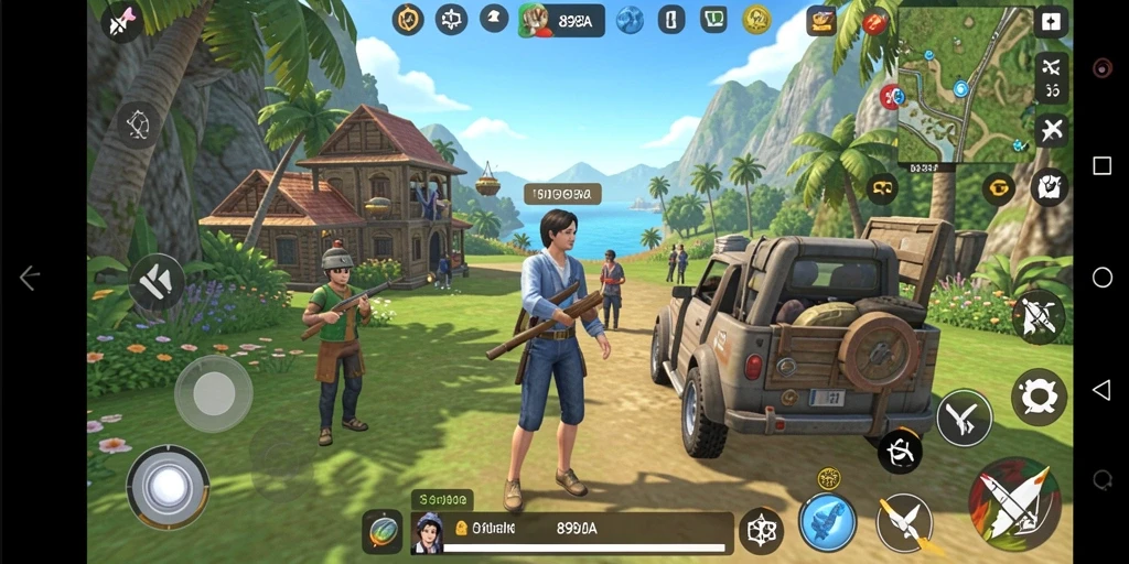 Tampilan menarik dari gameplay simulasi 898A yang seru.