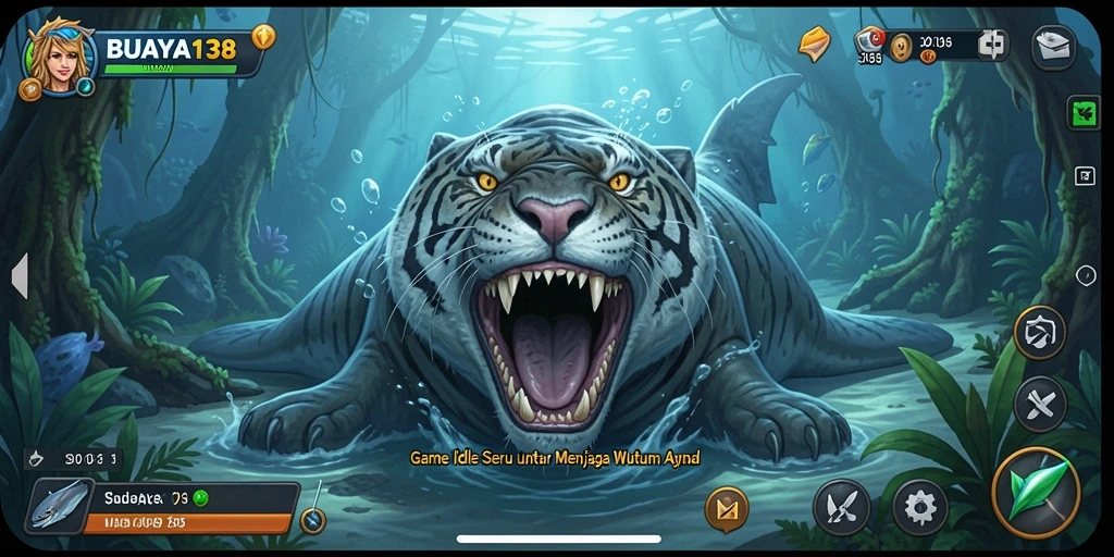 Gameplay menarik BUAYA138 dengan karakter dan efek visual yang memikat.