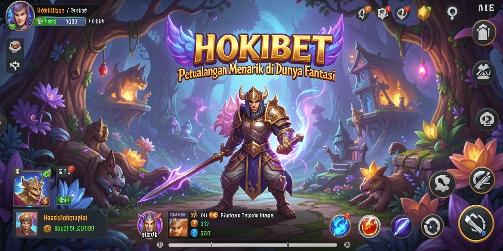 Screenshot gameplay HOKIBET menampilkan aksi petualangan yang menegangkan.