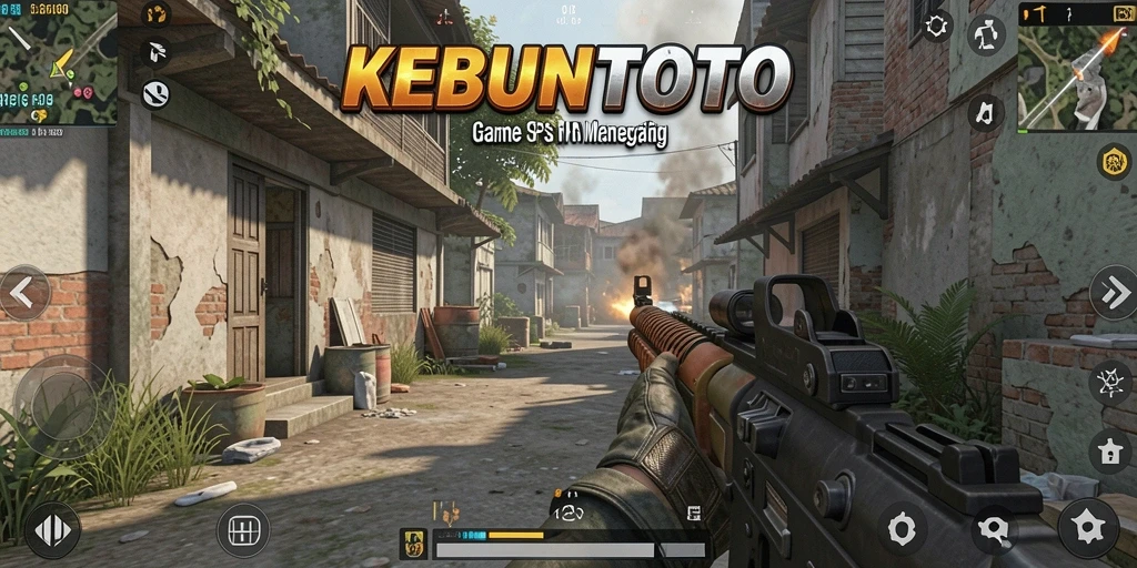 Gambaran aksi mendebarkan dari gameplay KEBUNTOTO.