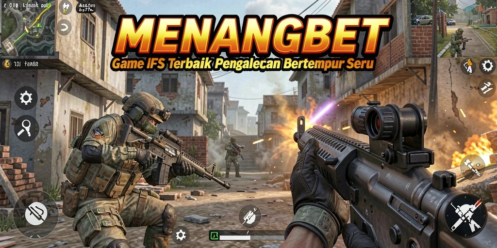 Tangkapan layar menunjukkan aksi mendebarkan dalam game FPS.