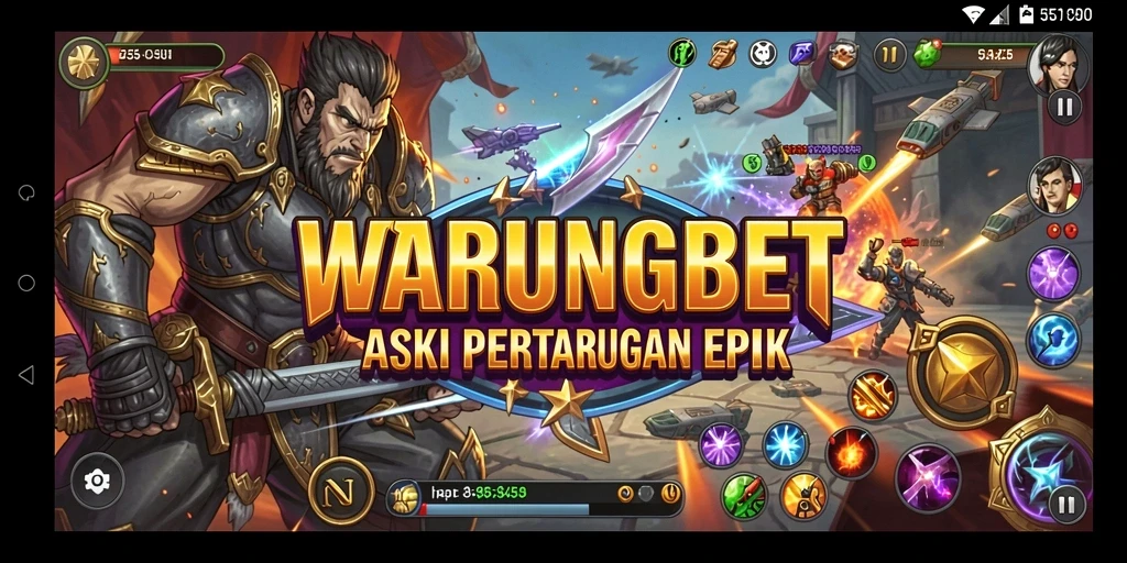 Tampilan gameplay seru dari WARUNGBET dengan aksi mendebarkan.