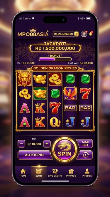 Tampilan antarmuka mpo88asia yang ramah pengguna.
